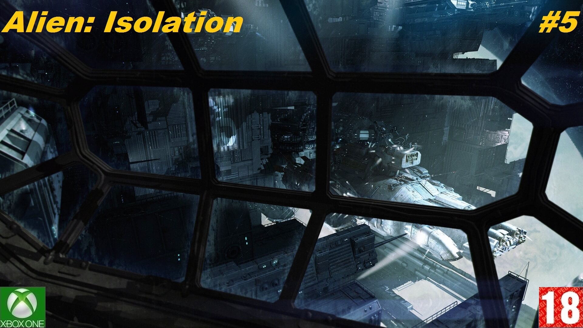 Alien Isolation (Xbox One) - Прохождение #5. (без комментариев)