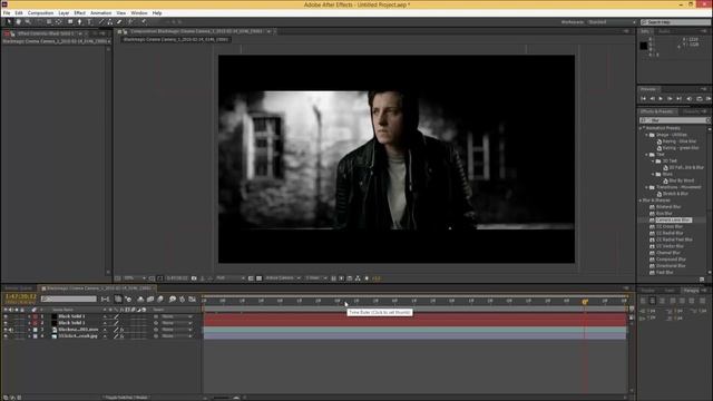 Делаем атмосферную нуар-сцену | How to create a cool noir scene смотреть онлайн