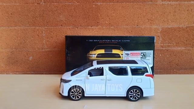 Unboxing Of Toyota Alphard / Vellfire Diecast 1 : 32 Scale | Review Miniatur Mobil Alphard Murah ??