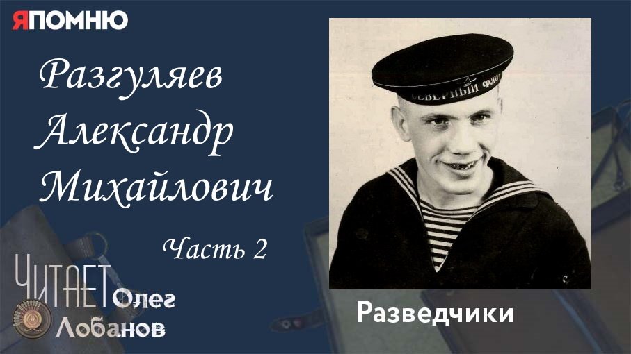 Разгуляев Александр Михайлович Часть 2. Проект "Я помню" Артема Драбкина. Разведчики.