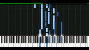 Mariah Carey - My all [Piano Tutorial] Synthesia | passkeypiano