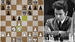 Борис Спасский "Схватил за жабры" и просто не выпустил Корчного из Дебюта! Шахматы.