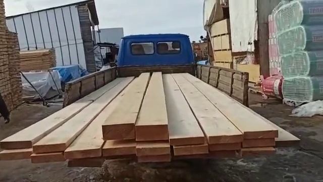 брус 100х200х6000мм, доска 30х150х6000мм смотреть онлайн