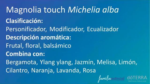 Magnolia Aceite esencial #doTERRA смотреть онлайн