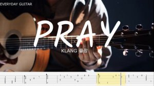 [Angel's Last Mission: Love OST 7] Klang (클랑) - Pray Fingerstyle Guitar Cover (Tabs)