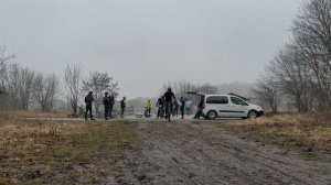 Гонка в гору. На велосипеде по грязи!