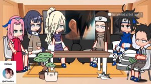 Naruto Friends react to Naruto and Sasuke || Naruto || Part2