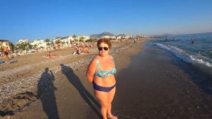 ИЗМЕРЯЕМ ТЕМПЕРАТУРУ ВОДЫ В МОРЕ АЛАНЬЯ 4 НОЯБРЯ