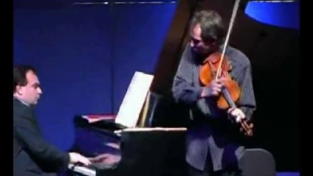 Gilles Apap plays Ravels Sonata f. violin  piano