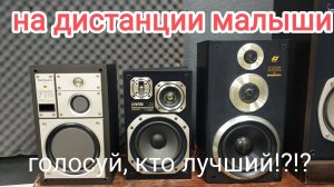 Дядьки кыш, на подиум выходит малыш! кто из? TECHNICS SB-F75 & Pioneer S-X88V & Sansui S-700Di