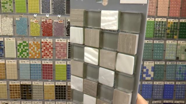 Мозаика из стекла, мрамора и ракушки смотреть онлайн