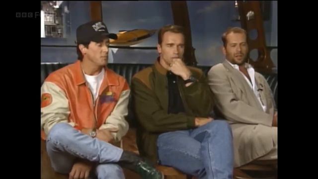 Interview Planet Hollywood, Stallone, Schwarzenegger And Willis Talk About Their Action Movie Roles