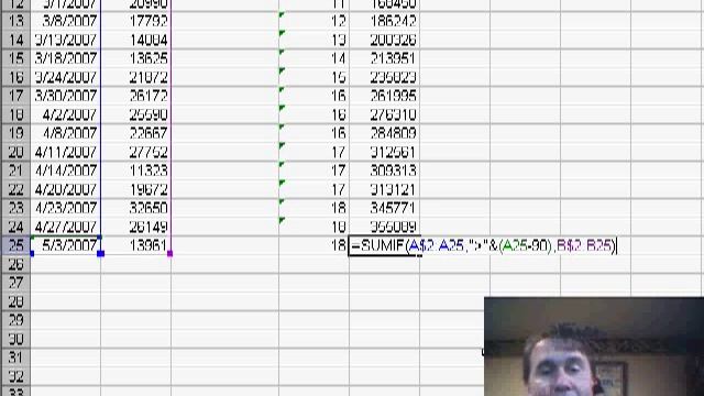 Excel - How to Calculate a Moving Average - Episode 512