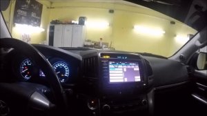 Toyota Land Cruiser 200 2012 установка фронтальной камеры
