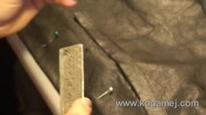 Делаем петли на кожаной куртке.Курсы кроя и шитья.