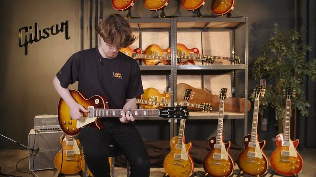 Gibson Custom Shop | Handpicked Late 50's Les Paul Reissue Faded Tobacco VOS | #GG078 смотреть онлайн