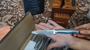 Распаковка. OBERHOF. НАБОР НОЖЕЙ Schneidkate S-17