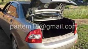 Электропривод багажника приора.wmv