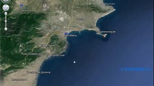 Коктебель показать на карте