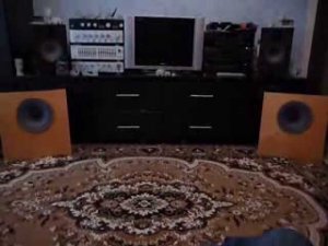 Динамики  4 А 28 + ламповый усилитель от Лампобарона