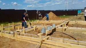 Вибрирование бетона