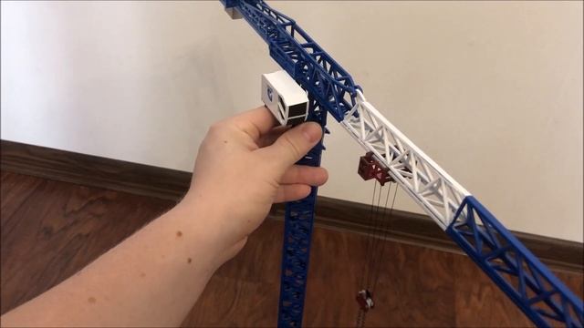 НОВИНКА! Масштаб 1:87 | Башенный кран GIRAFFE TDK-10.215. Tower crane model смотреть онлайн