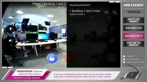 Hikvision DS-KM9503 10" Android Touchscreen Master Station