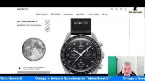 REACTION Omega x Swatch Speedmaster "MoonSwatch" 😲