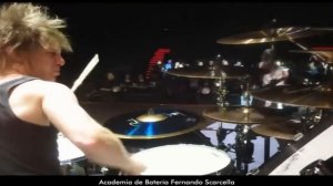 Fernando Scarcella ''El gran rey del Rock & Roll'' DRUM CAM parte 1