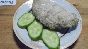 Мясная запеканка из фарша с псиллиумом в микроволновке