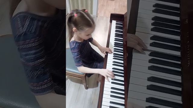 "Шутка" на фортепиано смотреть онлайн