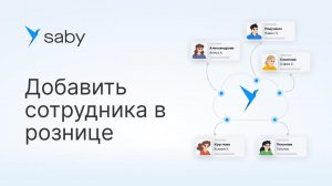 Как в Saby добавить сотрудника магазина