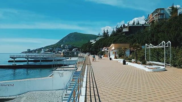Алушта сегодня 4 мая 2023 Профессорский уголок набережная