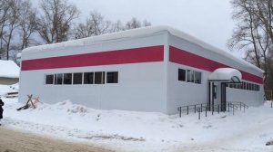 Магазин "Магнит" из сэндвич-панелей