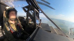 Экипаж ударного вертолета Ка-52 ВКС России уничтожил опорный пункт и бронированную технику ВСУ