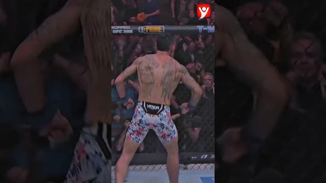 Холлоуэй ЖЕСТКО вырубил Гейджи! #shorts #ufc #mma #мма #юфс #ufc300