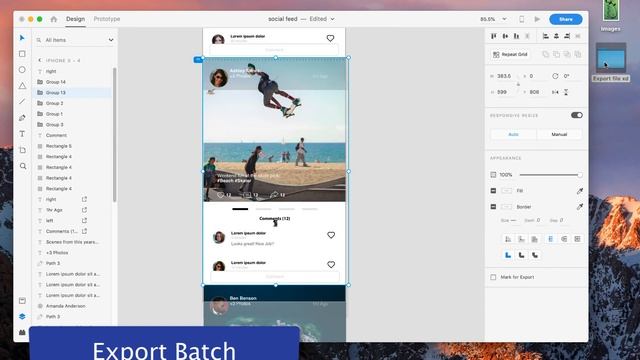 How to Export Design (All Artboards, Batch, Selected) in Adobe XD смотреть онлайн