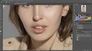 Качественные блики на коже в Photoshop