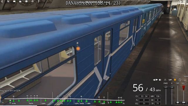 Большой состав из разных вагонов метро в Трейнз 2019 смотреть онлайн