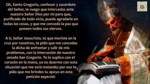 ORACIÓN A SAN GREGORIO MAGNO PARA SUPERAR PROBLEMAS DIFÍCILES 🙏🏻