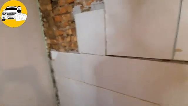 Выравнивание Стен Гипсокартоном/Поклейка Гипсокартона на Стену