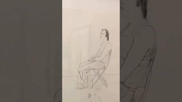 David Hockney Kunstwerk 35 der Ausstellung Moving Focus (2022) Kunstmuseum Luzern, Schweiz #shorts