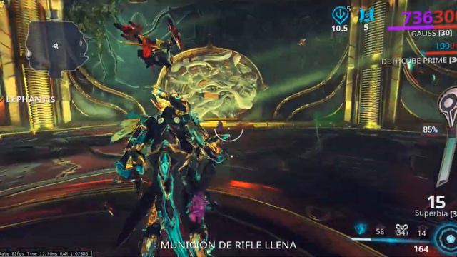 Warframe - Sortie/Incursion Assassination Lephantis - Solo Gauss смотреть онлайн