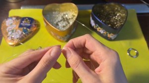 МК Сумка из хрусталя в стиле Chanel// Часть 3//Плетение ручки на карабинах