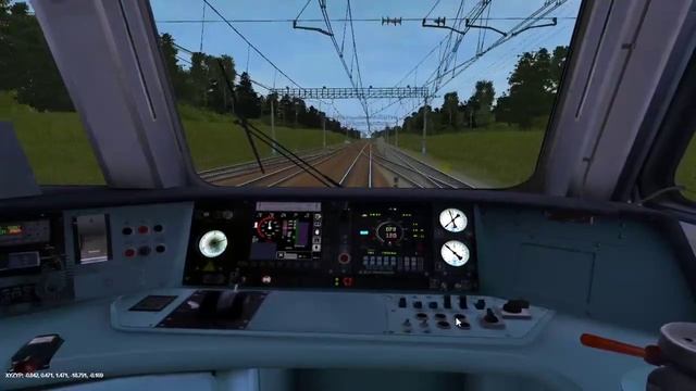 [Trainz 2012] Москва -Апрелевка на ЭД4М