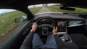AUDI Q8 50 TDI S-LINE Test Drive POV