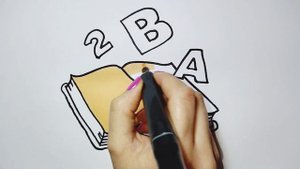 Как нарисовать книгу//How to draw a book.