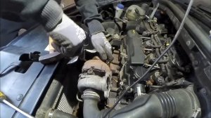 Как снять турбину на 1.6 hdi Citroen c4, Peugeot 308
