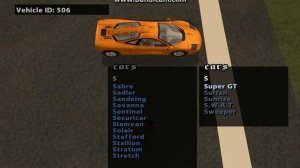 обзор gta san andreas super cars by zib