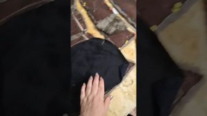 Как из воротника мутоновой шубы сшить капюшон (часть 1).